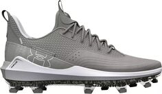Мужские бейсбольные бутсы Under Armour Harper 7 Elite из ТПУ, серый/белый