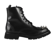Ботинки Alexander McQueen Punk Stud Boot, черный