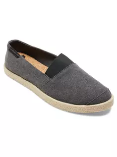 Кроссовки Quiksilver "Эспадрильи", цвет Solid Black