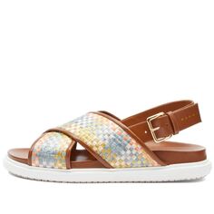 Marni Сандалии FB Criscross, мультиколор