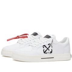 Кроссовки Off-White Vulcanzied Canvas, белый