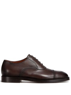 Zegna туфли оксфорды Torino, коричневый