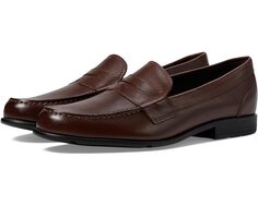 Лоферы Rockport Classic Loafer Lite Penny, цвет Dark Brown