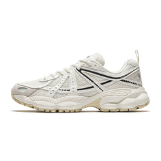 Кроссовки ANTA Champion Series Lifestyle Shoes Men Low-top Ivory White/base Black, слоновая кость/черный