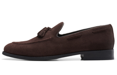 Лоферы мужские темно-коричневые Clarks