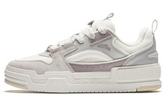 Кроссовки ANTA Skateboarding Shoes Men Low-top White, светло-фиолетовый