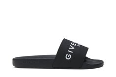 Кроссовки Givenchy Logo Slide Black, черный