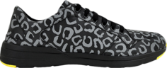 Кроссовки Gucci Reflex Leopard - Black Reflective, серый