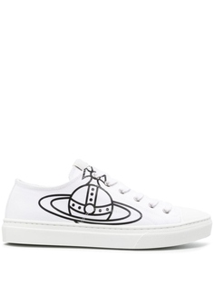 Vivienne Westwood кеды с логотипом Orb, белый