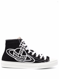 Vivienne Westwood высокие кеды Plimsolls, черный