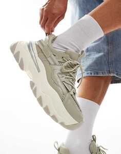 ASOS DESIGN – Бежевые спортивные туфли на толстой подошве