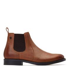 Кожаные ботинки челси Bateman Base London, коричневый