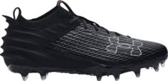 Бутсы Under Armour Blur Smoke 2.0 MC Black, черный