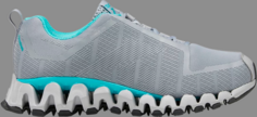 Кроссовки wmns zigwild trail 6 grey classic teal Reebok, серый