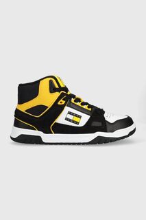 Кожаные кроссовки EM0EM01108 TOMMY JEANS MID CUT DROID Tommy Jeans, желтый