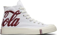 Кроссовки Converse Kith x Coca-Cola x Chuck 70 White Red, белый