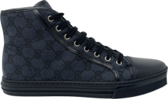 Кроссовки Gucci GG High Logo Print, черный