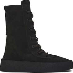 Кроссовки Yeezy Season 4 Crepe Boot Oil, черный