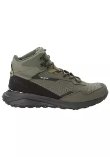 Кроссовки Jack Wolfskin "DROMOVENTURE TEXAPORE MID M", цвет Island-Moss