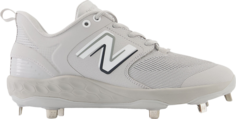 Бутсы New Balance Fresh Foam X 3000v6 Metal Grey White, серый