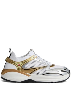 Кроссовки Dsquared2 Dash Mesh, белый/золотой/серебристый
