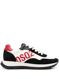 Кроссовки Dsquared2 With Logo, белый/черный/красный