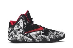 Кроссовки Nike LeBron 11 Graffiti, белый