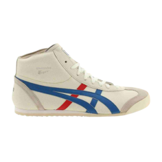 Кроссовки Onitsuka Tiger Mexico Mid Runner White Blue Red, белый