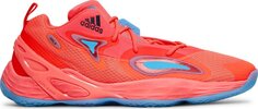 Кроссовки Adidas Exhibit A Acid Red, оранжевый