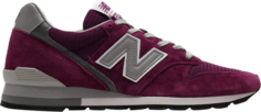 Кроссовки New Balance 996 Made in USA Purple, фиолетовый