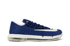 Кроссовки Nike Fragment Design x KD 6 Elite Premium Deep Royal, синий