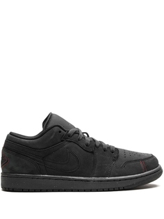 Кроссовки Air 1 Low SE Craft Dark Smoke/Red Jordan, черный