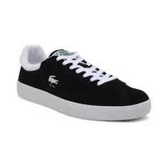 Кожаные кроссовки-лодочки Lacoste, черный