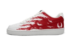 Кроссовки Nike Court Vision 1 Skateboarding Shoes Men Low-top Red And White, красный