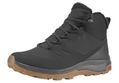 Кроссовки Salomon "OUTsnap CSWP M", водонепроницаемые, согревающие, цвет Black-Ebony-Gum1A