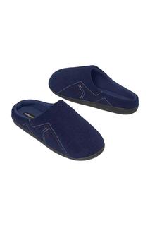 Тапочки с эффектом шерсти Atlas for Men, темно-синий