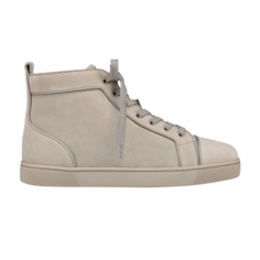 Кроссовки Christian Louboutin Louis Flat High Grey, серый