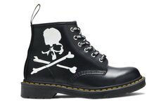 Кроссовки Dr. Martens END. x Mastermind World x 101 Boot Skull, черный