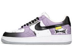 Кроссовки Nike Air Force 1 Skateboarding Shoes Men Low-top Black/purple, фиолетовый