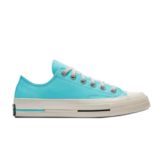 Кроссовки Converse Chuck 70 Low Bleached Aqua, синий