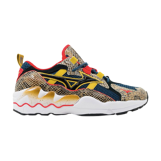 Кроссовки Mizuno 24 Kilates x Wave Rider 1 King Cobra, разноцветный