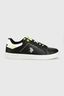 НАС. Поло Ассн. кроссовки ROKKO U.S. Polo Assn., черный