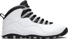 Кроссовки Air Jordan 10 Retro Steel 2013, белый