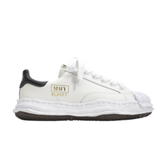 Кроссовки Maison Mihara Yasuhiro Blakey OG Sole Leather Low White, белый