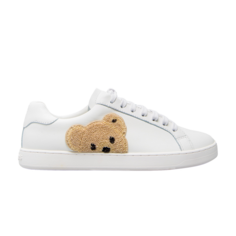 Кроссовки Palm Angels New Tennis Teddy Bear - White, белый