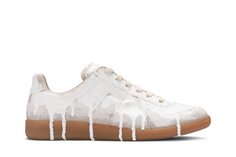 Кроссовки Maison Margiela Replica Paint Drip - Bianchetto, белый