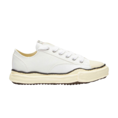 Кроссовки Maison Mihara Yasuhiro Peterson OG Sole Canvas Low White, белый