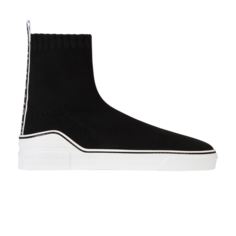 Кроссовки Givenchy George V Knitted Mid Black, черный