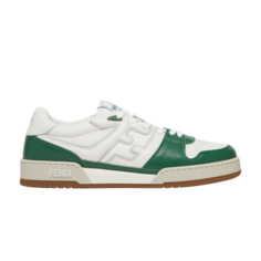 Кроссовки Fendi Match White Green, белый