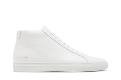 Кроссовки Common Projects Achilles Mid White, белый